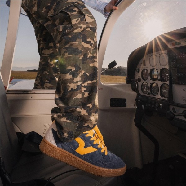 VICTORIA SMASH SOFT SUEDE AZUL