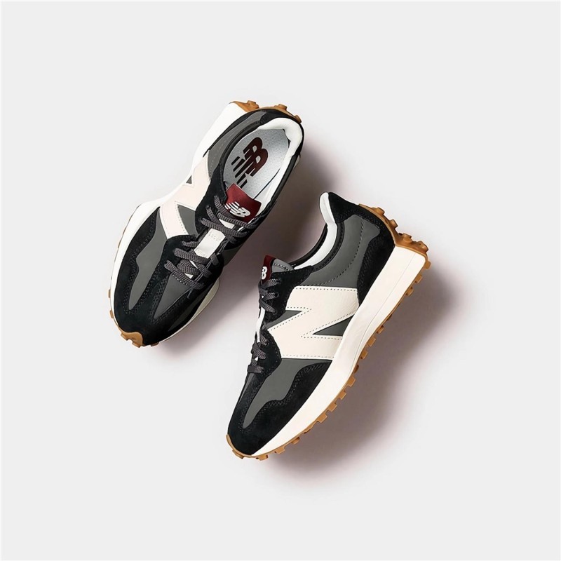 NEW BALANCE 327 NEGRO BLANCO