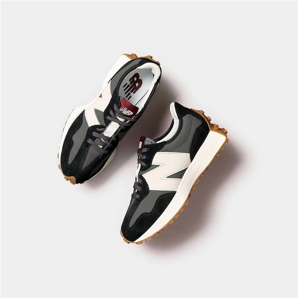 NEW BALANCE 327 NEGRO BLANCO