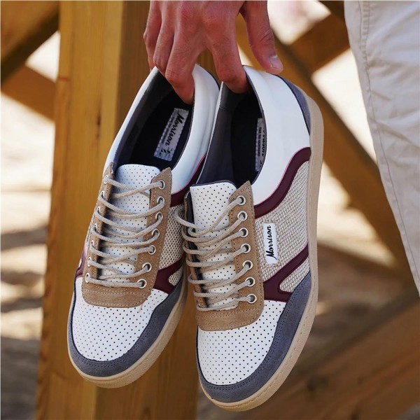 MORRISON NINETIES HERITAGE BLANCO GRANATE