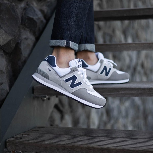 NEW BALANCE 574 GRIS MARINO