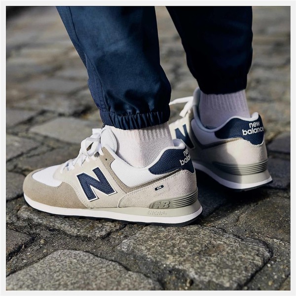NEW BALANCE 574 GRIS MARINO