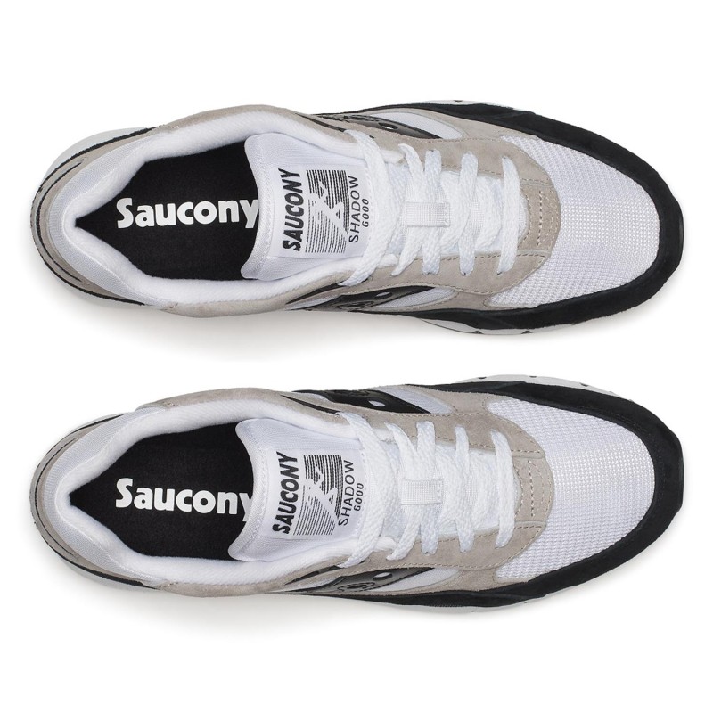 SAUCONY SHADOW 6000 BLANCO NEGRO