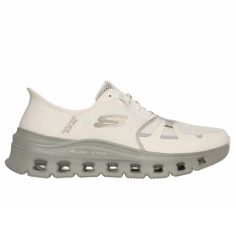 SKECHERS GLIDE-STEP SLIP INS BEIGE