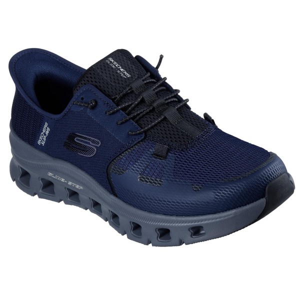SKECHERS GLIDE-STEP SLIP INS AZUL MARINO