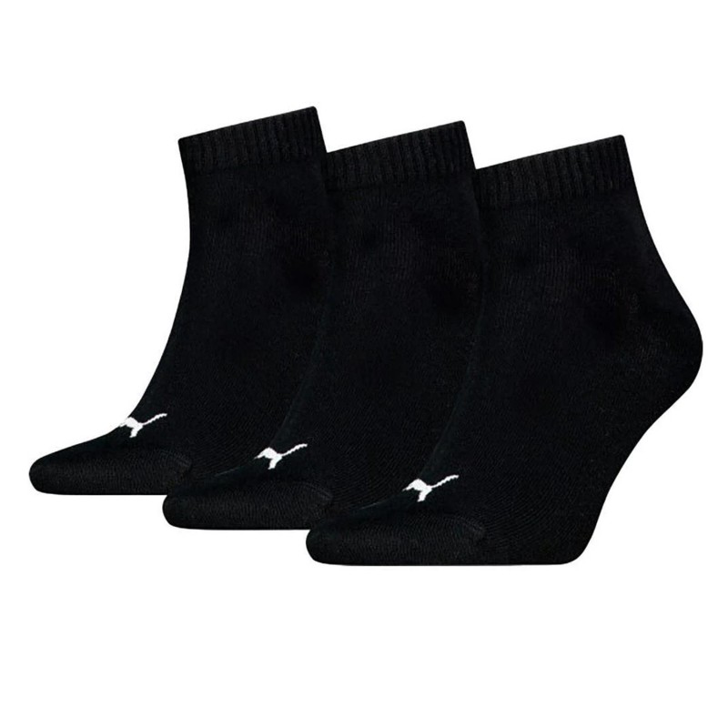 PUMA QUARTER PLAIN X3 NEGRO