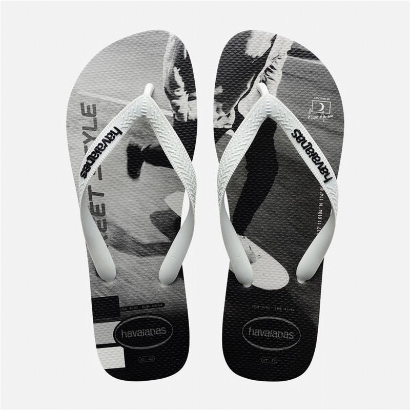 HAVAIANA HYPE BLANCO NEGRO