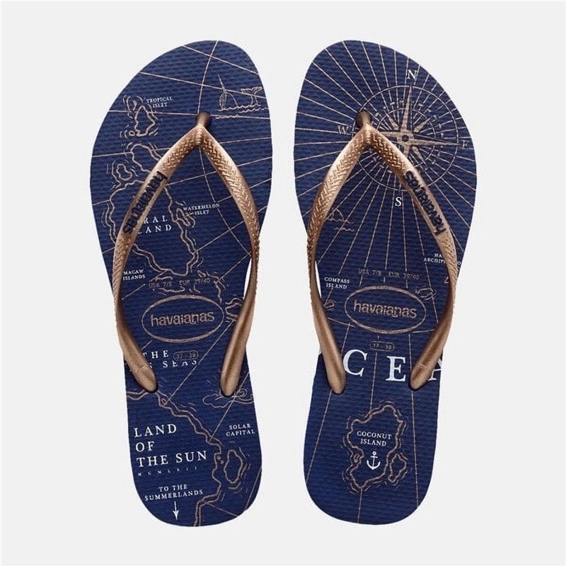 HAVAIANA SLIM AZUL MARINO