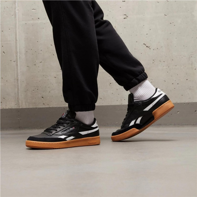 REEBOK CLUB C REVENGE VINTAGE NEGRO GUM