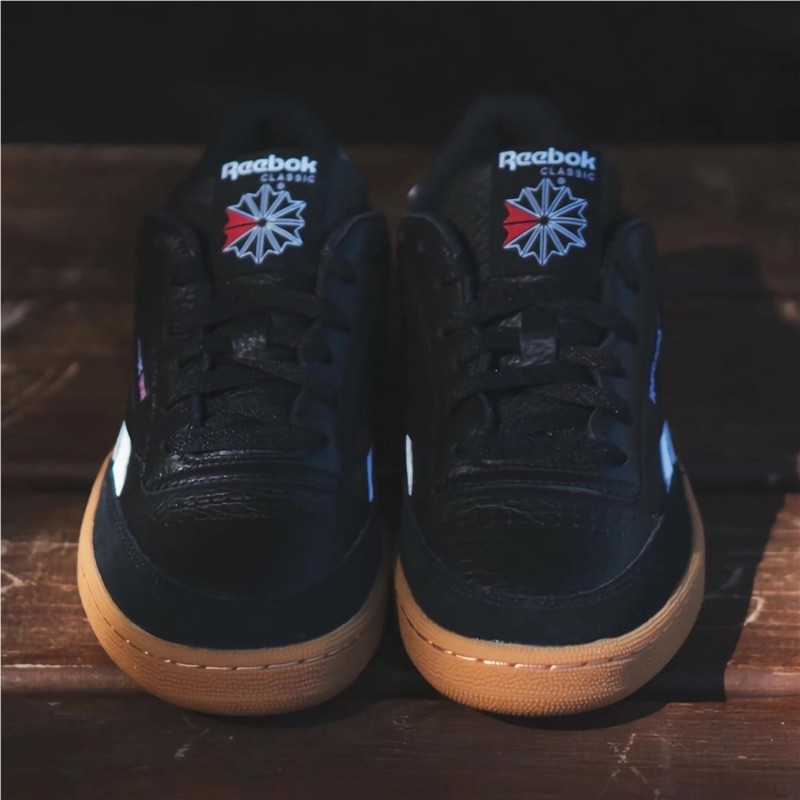 REEBOK CLUB C REVENGE VINTAGE NEGRO GUM
