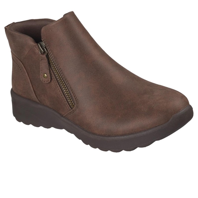 SKECHERS LOVELY VIBES MARRON