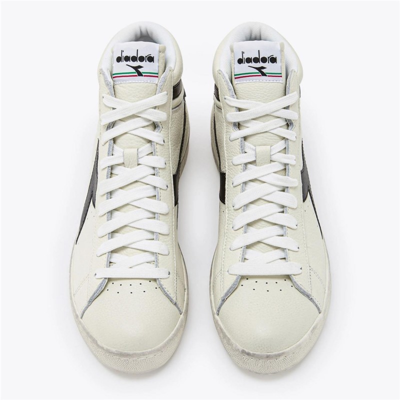 DIADORA GAME HIGH WAXED BLANCO NEGRO