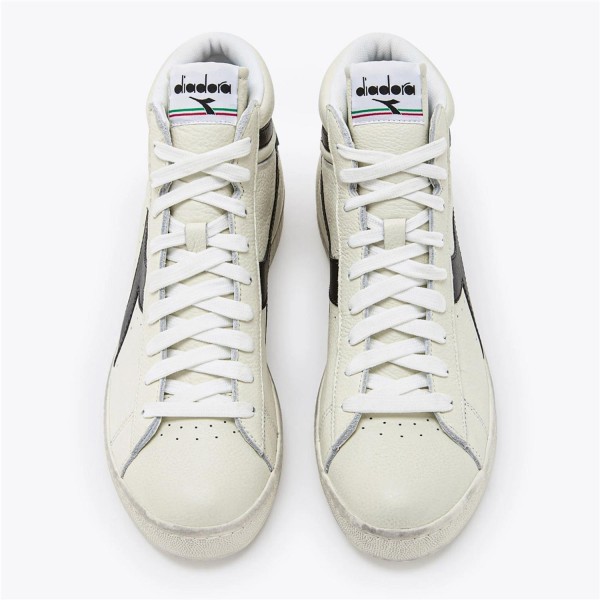 DIADORA GAME HIGH WAXED BLANCO NEGRO