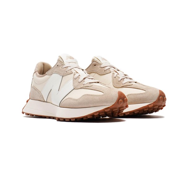 NEW BALANCE 327 BEIGE BLANCO