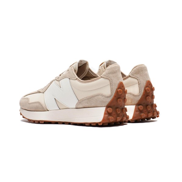 NEW BALANCE 327 BEIGE BLANCO