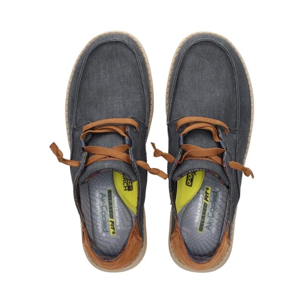 SKECHERS MELSON PLANON AZUL MARINO