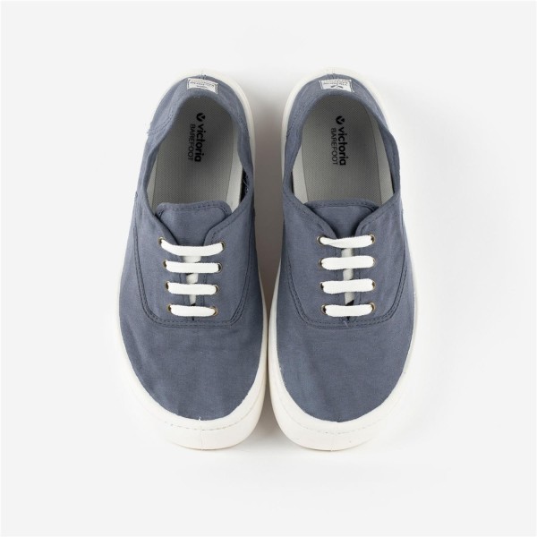 VICTORIA OLMO BAREFOOT LONA AZUL