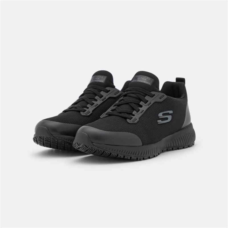 SKECHERS WORK SLIP RESISTANT NEGRO